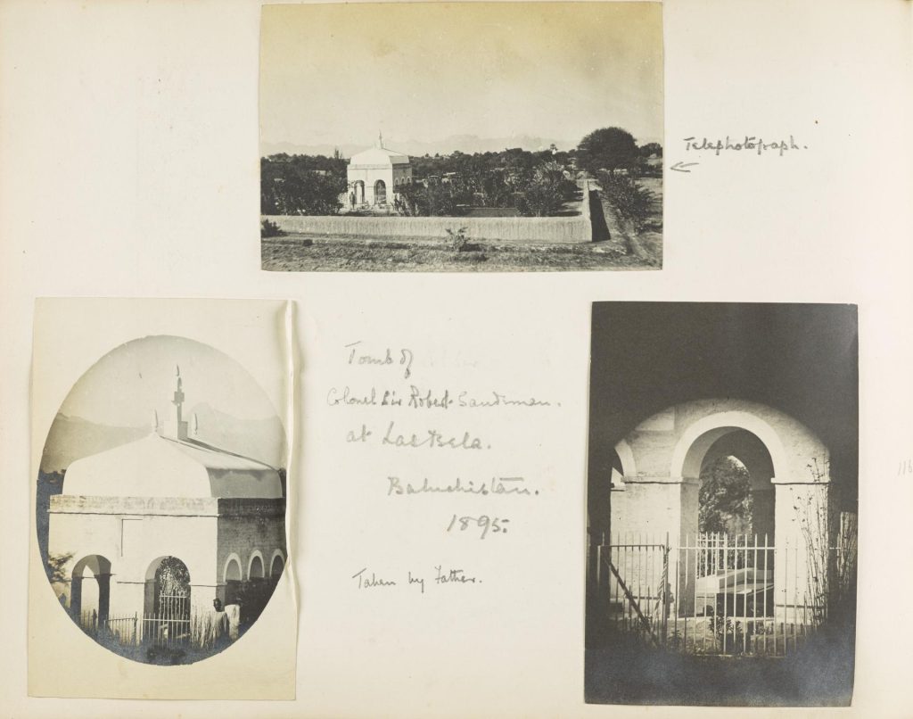 grave of sandeman state formation