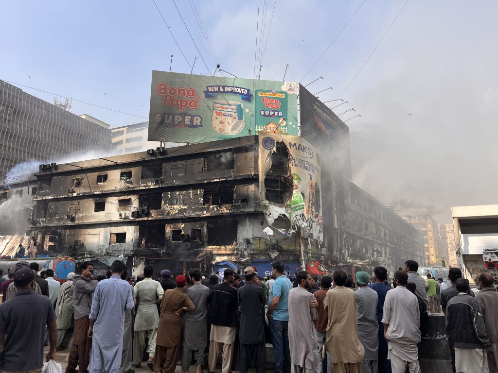 Gul Plaza fire Karachi